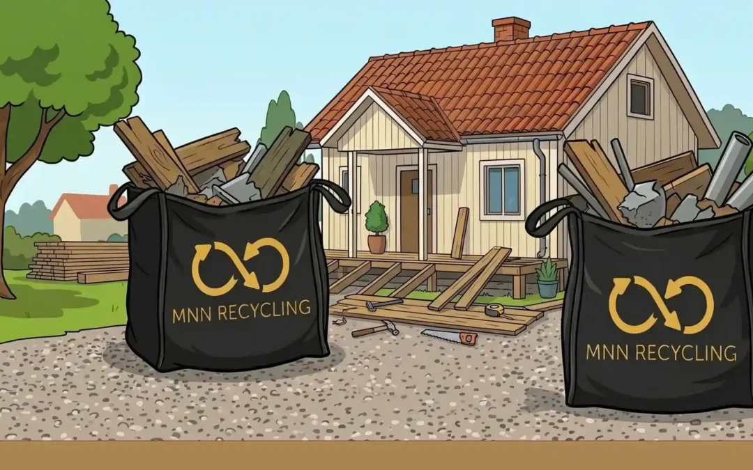 Vad händer efter hämtning byggsäckar